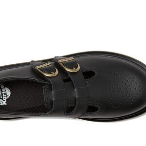 Dr. Martens Women’s 8065Y Double-Buckle Mary Jane Shoes – Black, Size 7